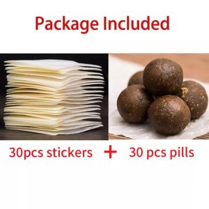 30 Pieces Slimming Belly Fat Burning Weight Loss Body Firming Waist Slim Navel Patch